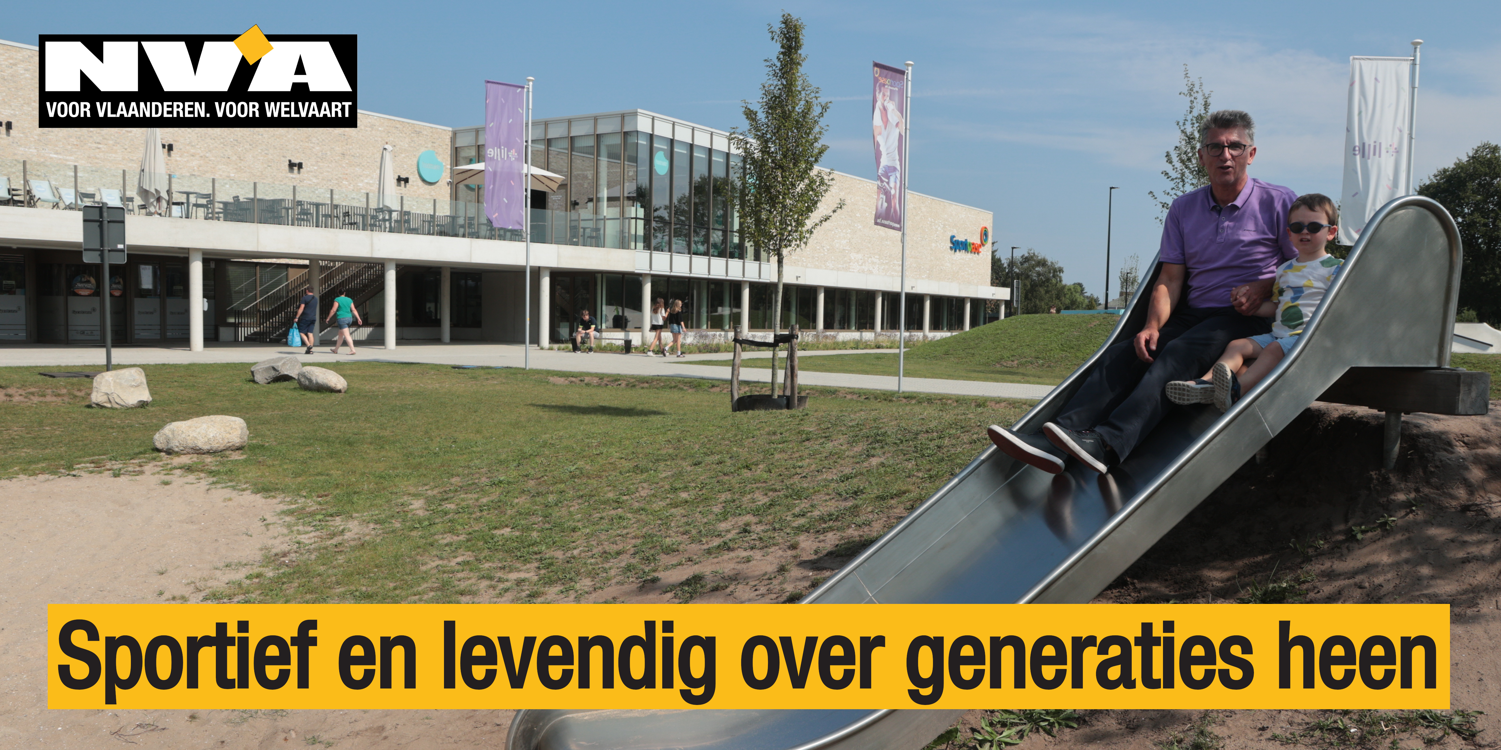 Sportief en levendig over generaties heen