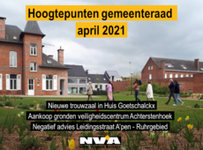 Gemeenteraad april 2021