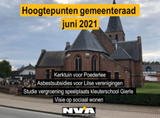 Gemeenteraad juni 2021