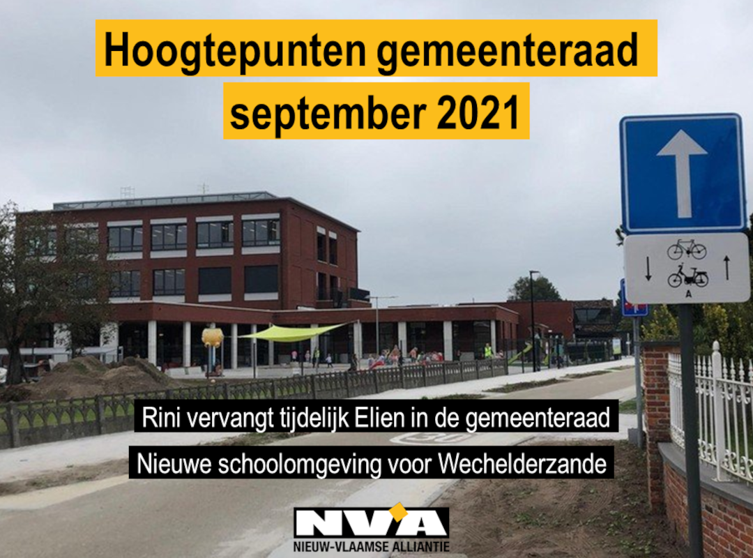 Gemeenteraad september 2021