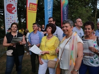 Een aantal personen uit de Lilse N-VA delegatie
